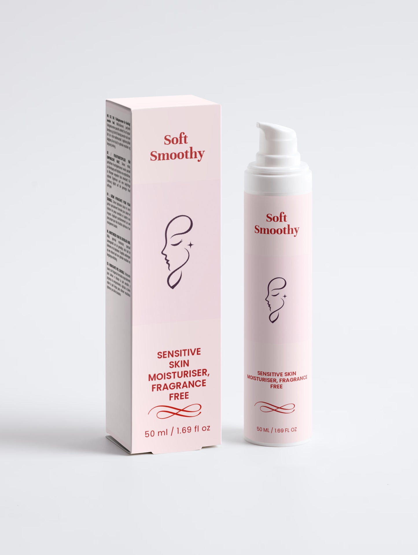 Sensitive Skin Moisturiser, Fragrance Free